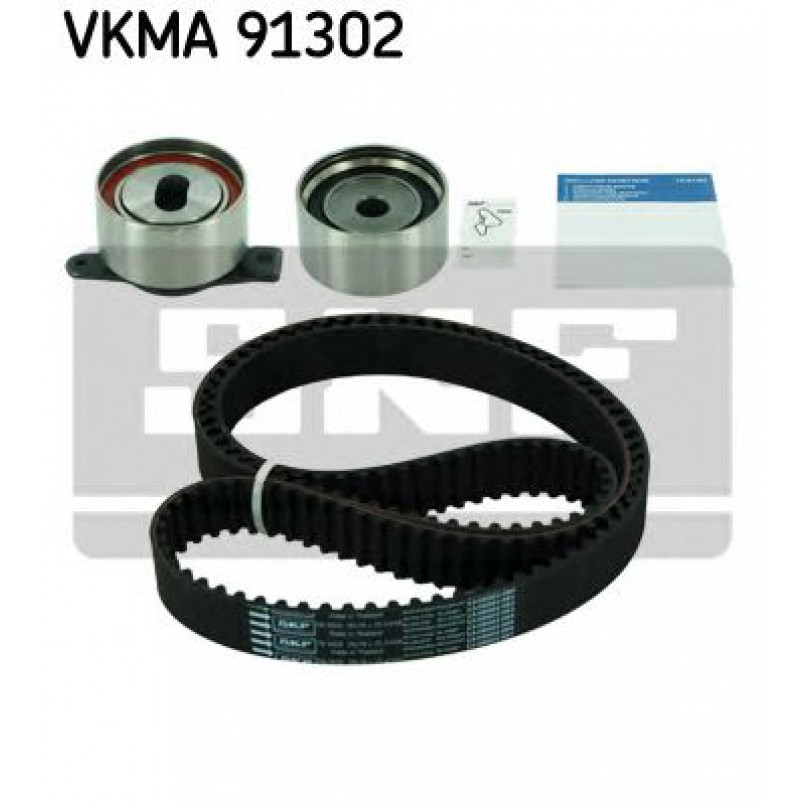 VKMA 91302 SKF Комплект (ремінь+ролики)